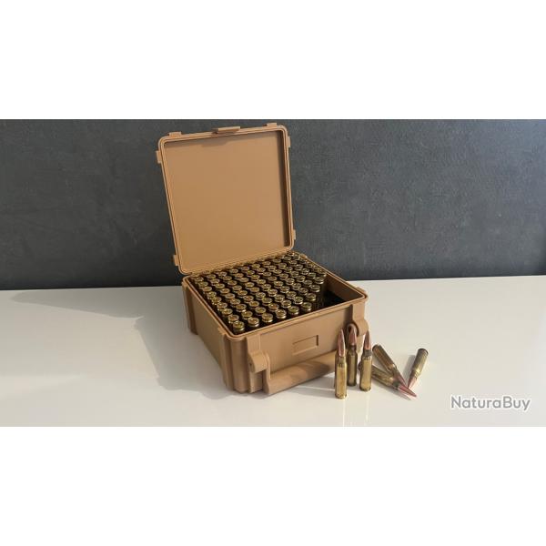 Boite � munitions mallette 222 Rem