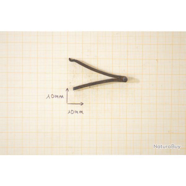 Ressort en V de platine / d�tente / gachette Restauration arme ancienne pistolet revolver fusil (AT)