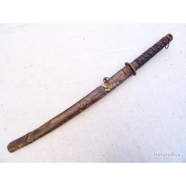 270 - lot , , wahisashi , tsuba ,  japon