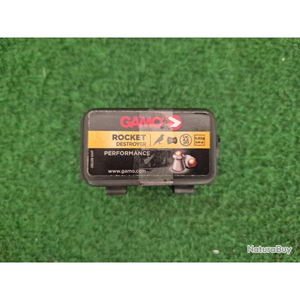 Boite de plombs Gamo Rocket destroyer cal 4.5mm