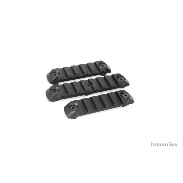 Rail M-Lok Evolution EMR Picatinny (Set de 3pcs) (Evolution Airsoft)