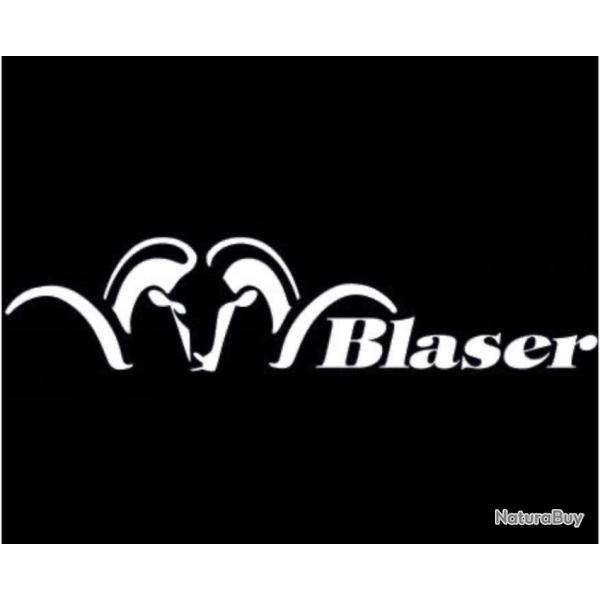 Autocollant Blaser  1� sans r�serve blanc promo limit�e !!