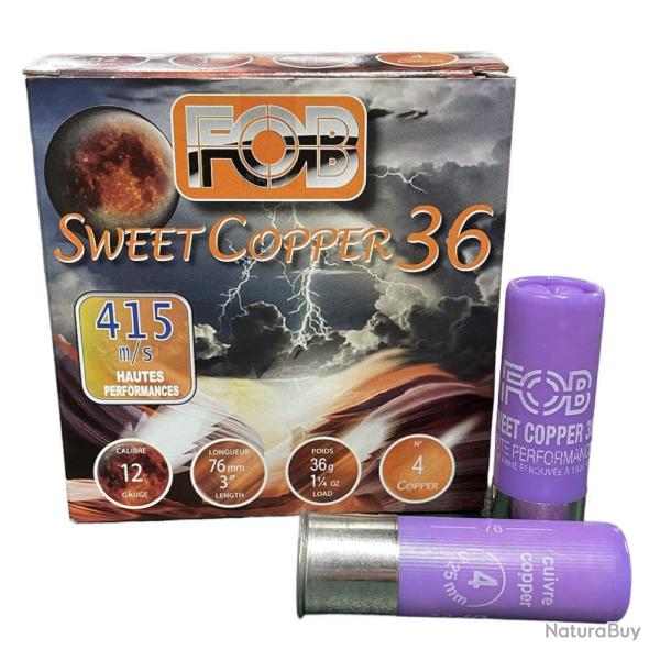 Boite de Cartouche 12/76 FOB Sweet Copper 36 36grN&deg;4 X25