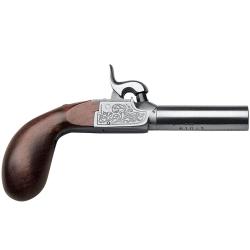 Pistolet &agrave; percussion Derringer Liegi Luxe (Version: Liegi Luxus, Calibre: .44)