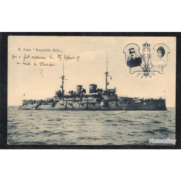 CPA - Marine Militaire - R. Nave - "Benedetto Brin" N�3600