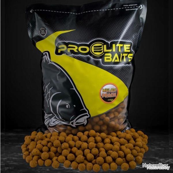 Bouillettes pro �lite baits 20mm melon p�che 8kg