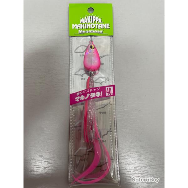 !! OPE -70%!! LEURRE MEGABASS MAKIPPA MAKINOTANE 40Gr col pink silver