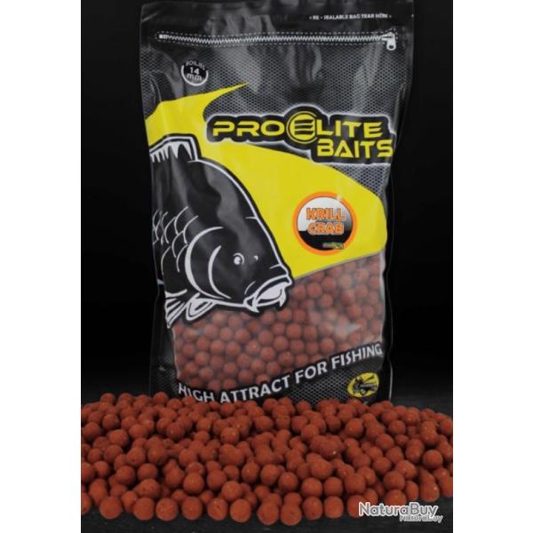Bouillettes pro �lite baits 14mm 3.5kg Krill crab