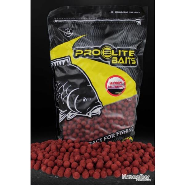 Bouillettes pro �lite baits 14mm 3.5kg bloody mulberry