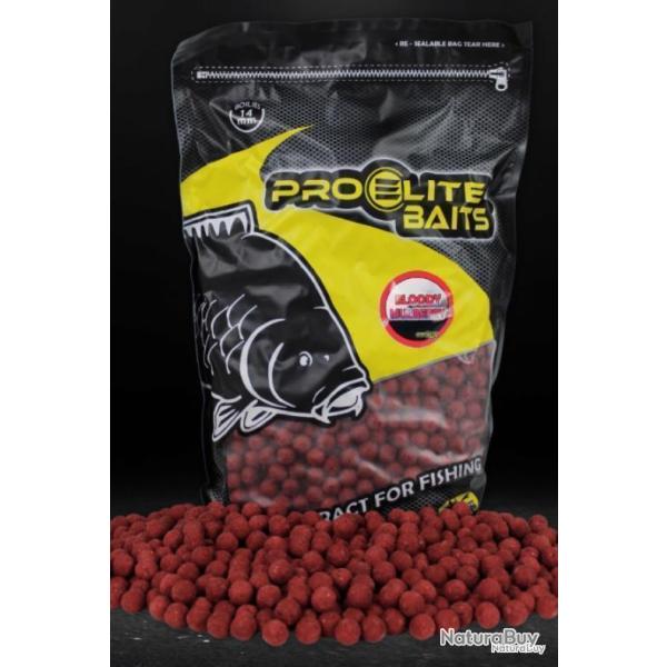 Bouillettes pro �lite baits 14mm 3.5kg bloody mulberry