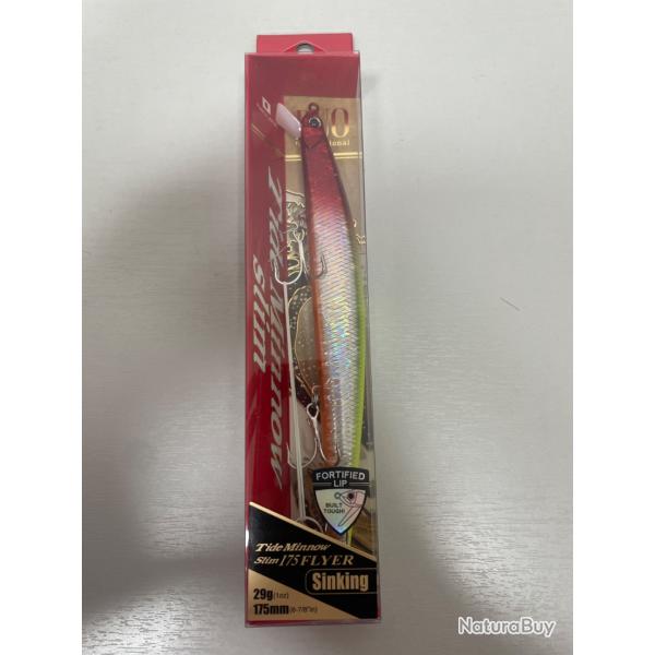 !! OPE -70%!! LEURRE DUO TIDE MINNOW SLIM 175 FLYER SINKING col chartback RED HEAD