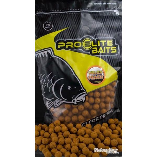 Bouillettes pro elite baits melon p�che 20mm 2,5kg