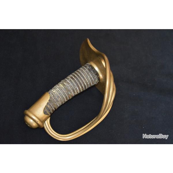 MONTURE SABRE Mle 1854 CARABINIER-CUIRASSIER & DRAGON CAVALERIE SECOND EMPIRE-NAPOLEON-GUERRE 1870.
