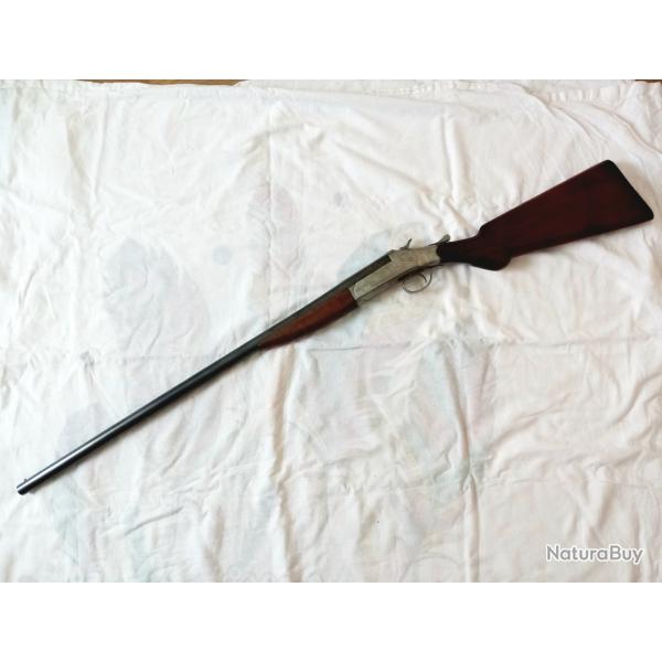 Stevens arme 12/70 fusil de collection a chien canon 76cm a �jecteur