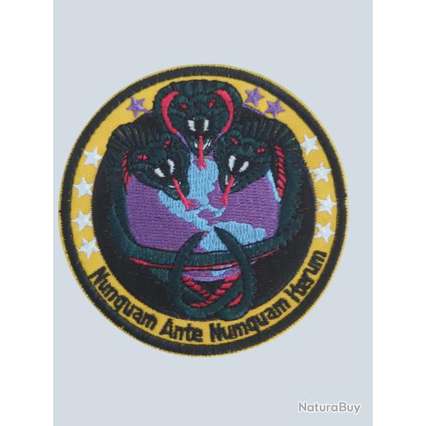 ECUSSON BLACK OPS 8 CM SCRATCH TACTICAL PATCH  US AIR FORCE AREA 51