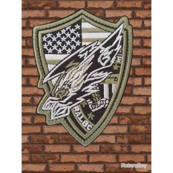 ECUSSON BLACK OPS 9/7 CM SCRATCH TACTICAL PATCH MORAL US AIR FORCE AREA 51