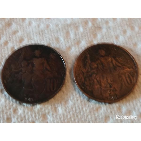 10 cts Dupuis 1913