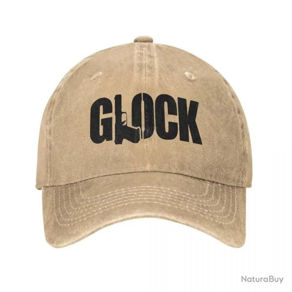 Casquette tactique Glock snapbak - Marron / Unique