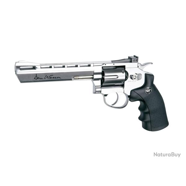 REVOLVER GNB DAN WESSON 6 CHROME BRILLANT 4.5 CO2- PLOMBS