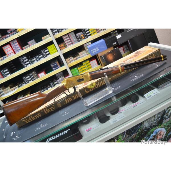 CARABINE A LEVIER SOUS GARDE WINCHESTER COMMEMORATIVE YELLOW BOY CALIBRE 30X30 D'OCCASION
