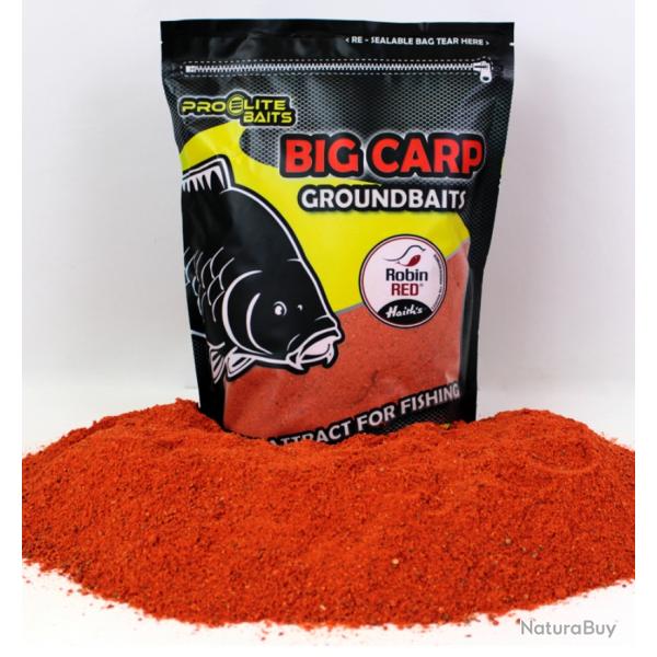 Groundbaits Big Carp pro lite baits 1,8kg Robin red