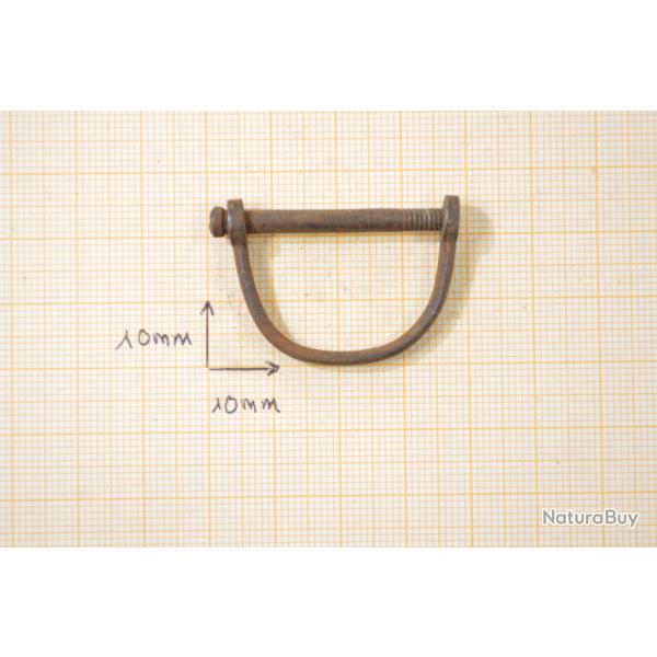 Battant de bretelle pour fusil  poudre noire 19e Sicle. Silex ou percussion (D)