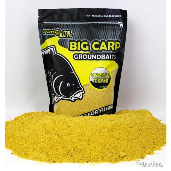 Groundbaits Big Carp pro �lite baits 1,8kg Pineapple scopex
