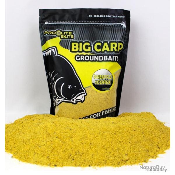 Groundbaits Big Carp pro �lite baits 1,8kg Pineapple scopex