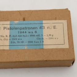 WW2 1944 BOITE CARTON VIDE MUNITION STUREMGEWEHR STG44 MP44 MP43 CALIBRE 7.92X33 KURZ Tr&egrave;s bon 2eme 