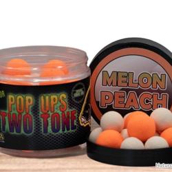 Bouillettes flottantes pop-ups pro elite baits 14-20mm melon/p&ecirc;che