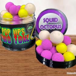 Bouillettes flottantes pop-ups pro elite baits 14-20mm squid octopus