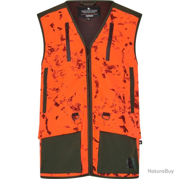 GILET DE CHASSE SEELAND TRAX BLAZE ORANGE TAILLE L NEUF