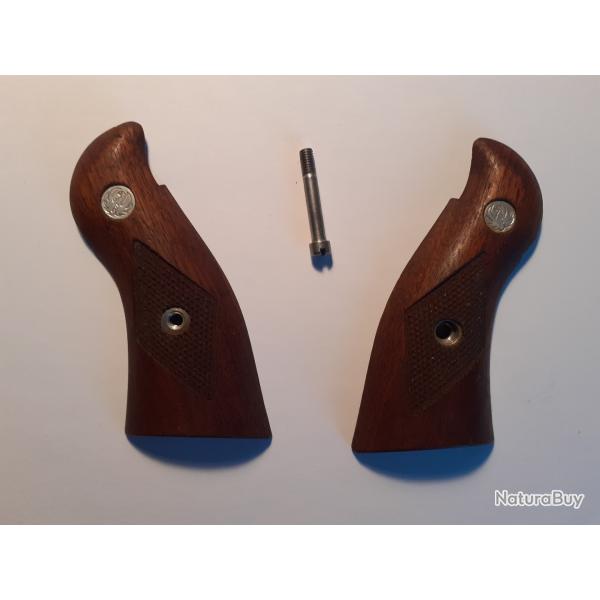 Petite poign�e en bois pour petit revolver RUGER