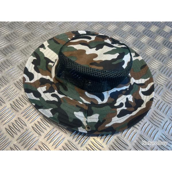 Chapeau camouflage protection solaire maille respirante chasse randonn�e militaire peche camping