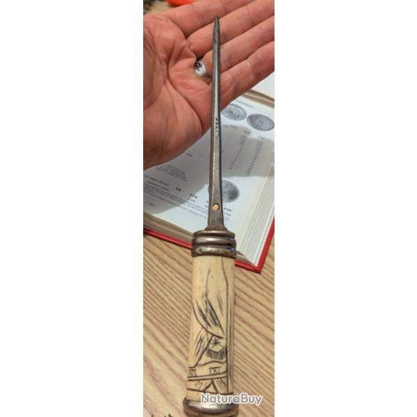 Couteau dague poignard berardiere Indochine a ?