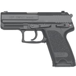 Pistolet USP Compact (Calibre: .9mm Luger)