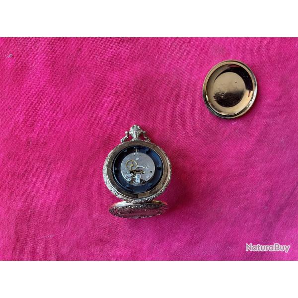 Montre gousset, motif chasse, pas de prix de r�serve