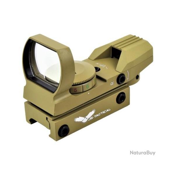 JS Tactique Compact Point rouge tan