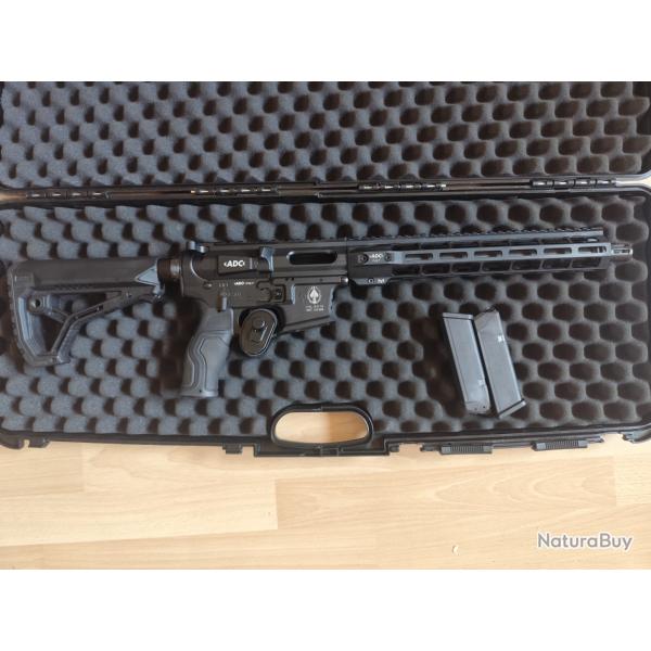 Carabine ADC AR9 Black 12.5" Cal 9x19