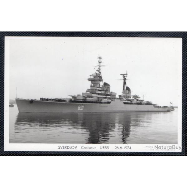 CPA - MARINE Militaire -  " SVERDLOV " - Croiseur URSS 26-6-1974  N�3626
