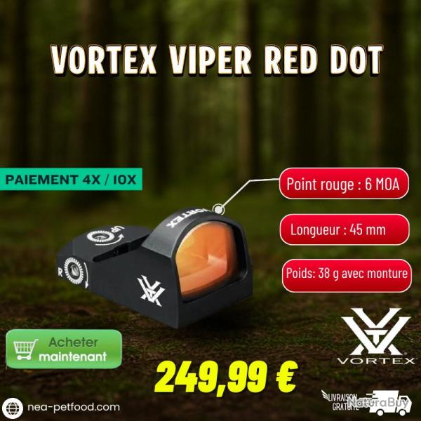 Viseur point rouge VORTEX VIPER RED DOT LIVRAISON OFFERTE