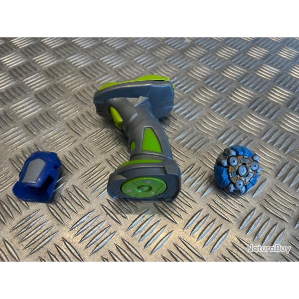 Neuf jouet jeu toupies electrique magnetique starter kit vert battle strikers dragon Blaze