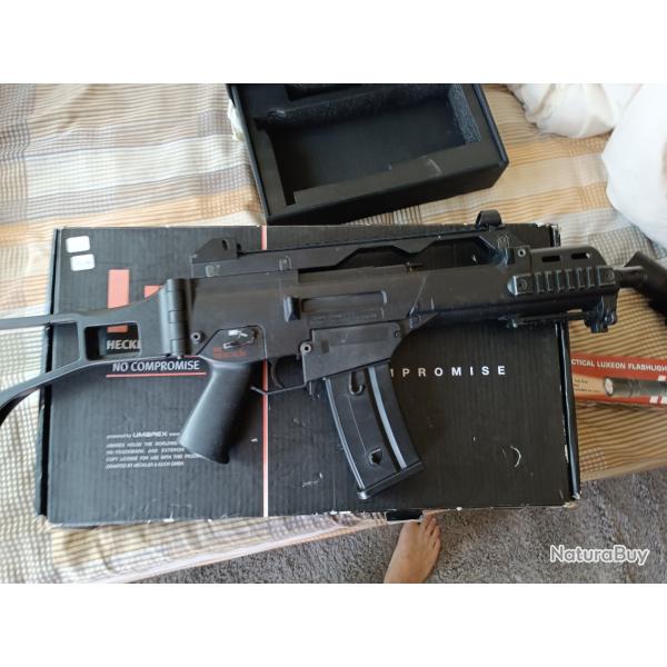 G36 Umarex Heckler & Koch - Crosse pliante nylon aeg