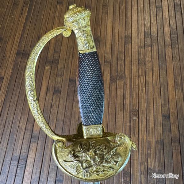 BELLE �P�E D'OFFICIER D'�TAT MAJOR PREMI�RE EMPIRE