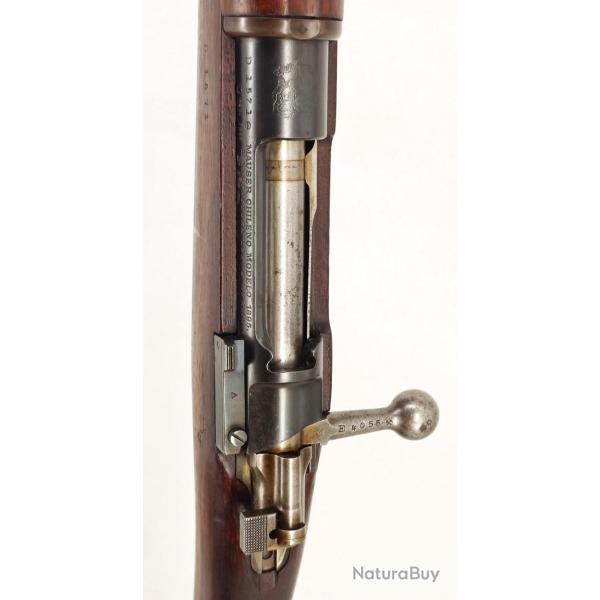 FUSIL MAUSER CHILIEN MODELE 1895 PAR LOEWE A BERLIN EN 1902 CALIBRE 7X57 MAUSER - CHILI XIX� Tr�s bo