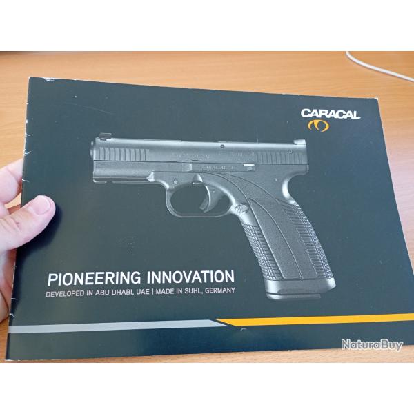 Catalogue pistolet Caracal