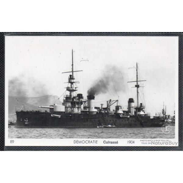 CPA - Marine Militaire - D�MOCRATIE Cuirasse 1904 N�3641