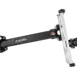 AXCEL - Viseur Achieve XP UHM Carbon Recurve DROITIER (RH) ARGENT