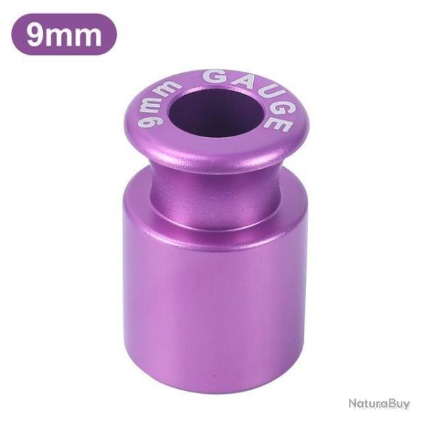 Jauge go/no-go 9x19mm - LIVRAISON GRATUITE