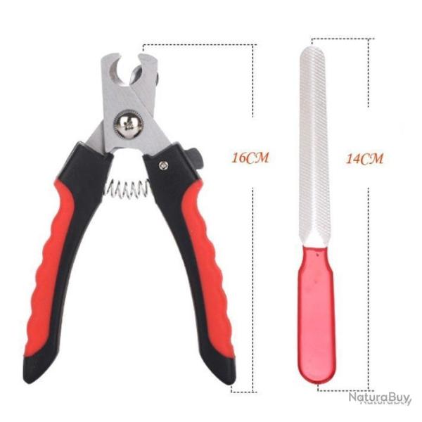 Coupe griffe et avec lime - 16cm - LIVRAISON GRATUITE